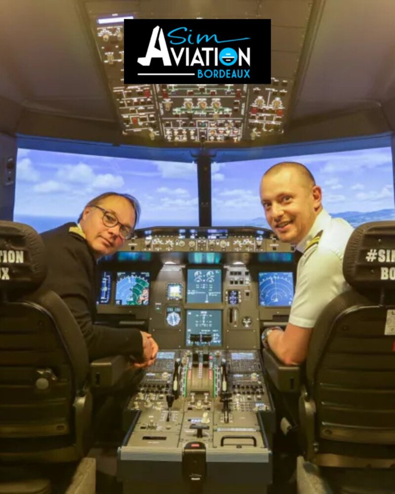 Pilotez un A320 dans un simulateur de vol (1h)