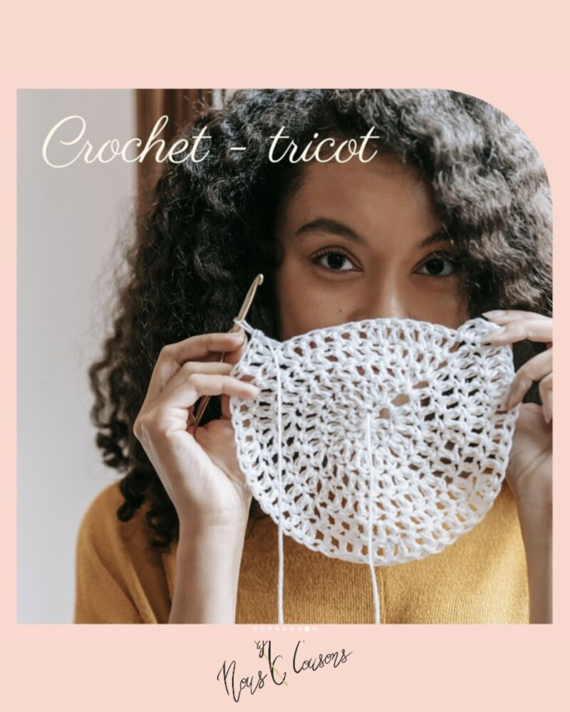 Initiez vous au crochet tricot avec une styliste