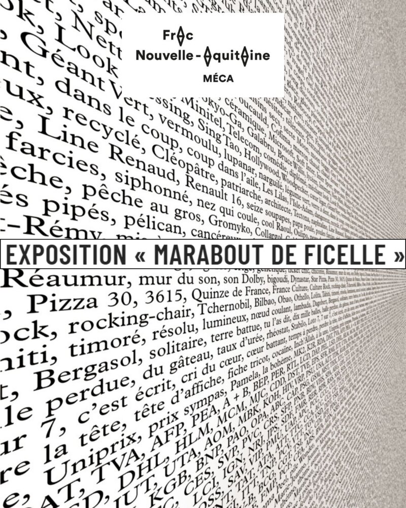 Exposition Marabout de ficelle